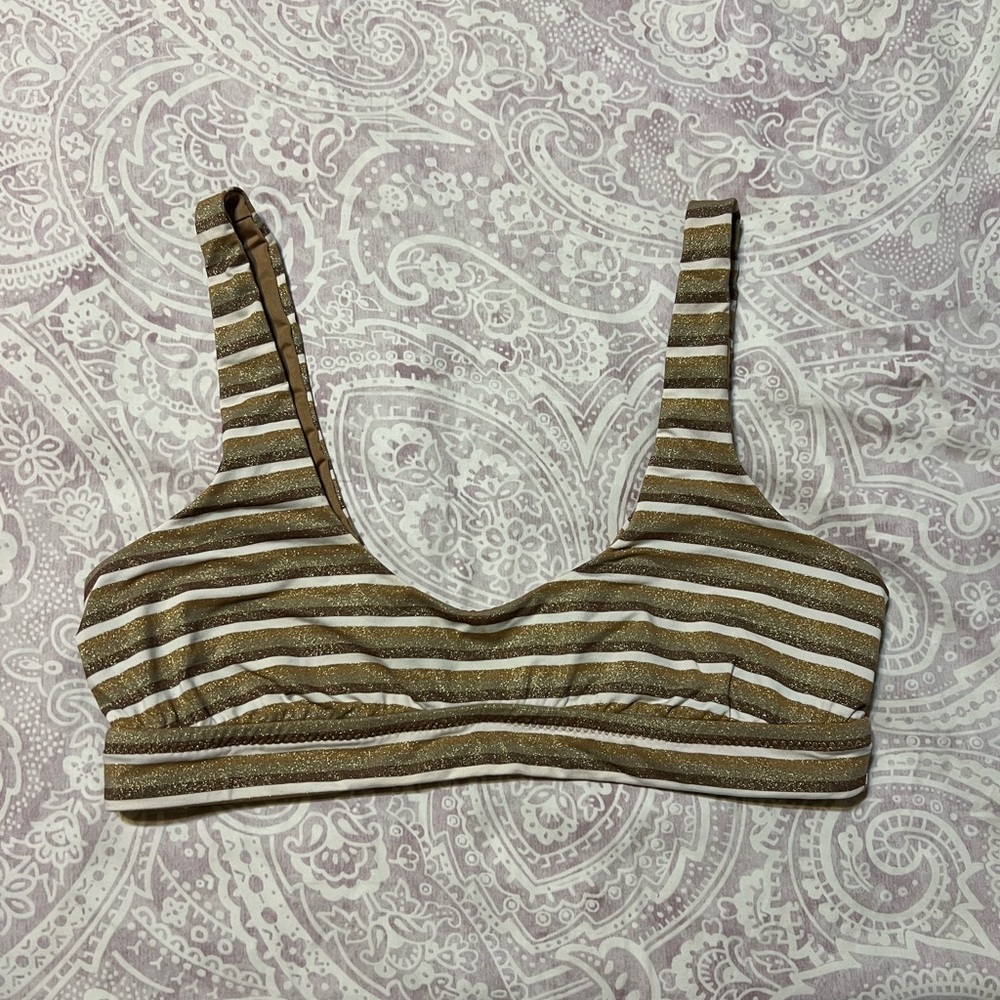 SWIM SET 🩷 👙 Vitamin A Sienna Top and Natalie Miter Tie Bottom Set Medium - Picture 7 of 10